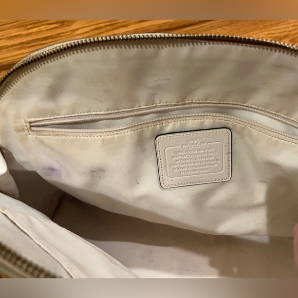 Coach Signature Handbag - Picture 3 of 6